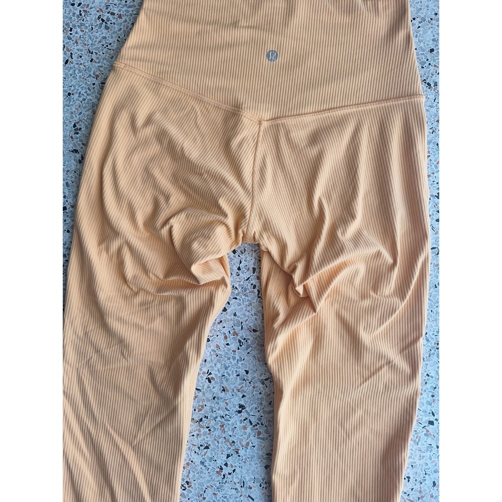 01 Lululemon Align Ribbed High Rise Pant‎ 25" - Picture 7 of 11